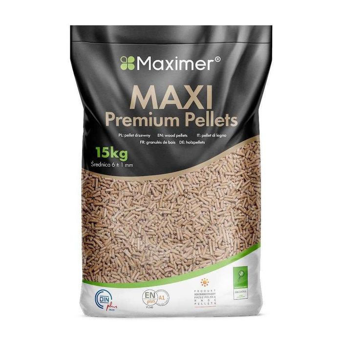 Pellet drzewny Maxi Paleta 975kg