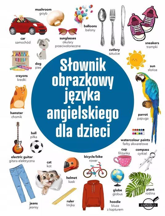 Słownik Obrazkowy Języka Angielskiego Dla Dzieci. Omnibus. Nowy Produkt