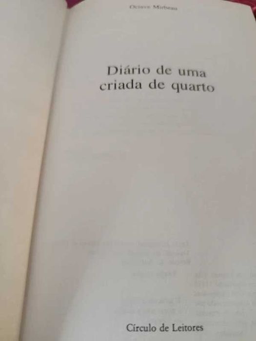 Diário de uma criada de quarto, Octave Mirbeau