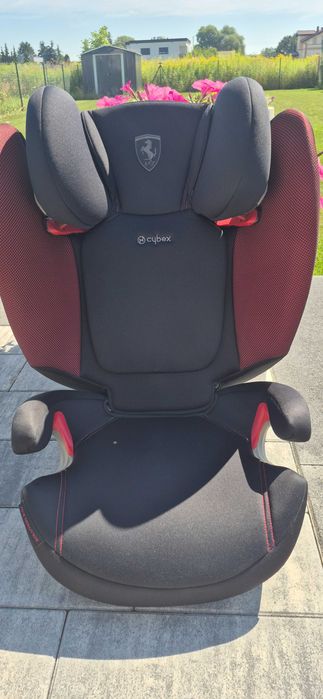 Fotelik samochodowy Cybex Solution S Fix Scuderia Ferrari Victory Black 15-36Kg.