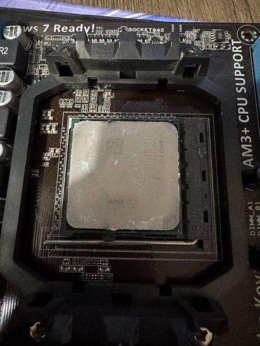 Потужний комплект Материнка  ASUS M5A78L-M LX,AMD FX  8300, DDR3 8gb О