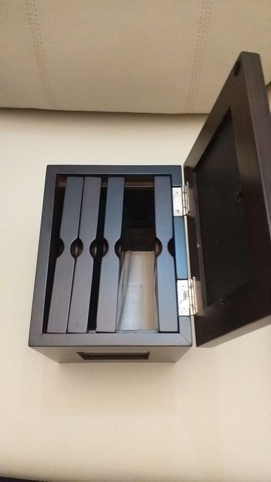 Caixa madeira arrumação fofos