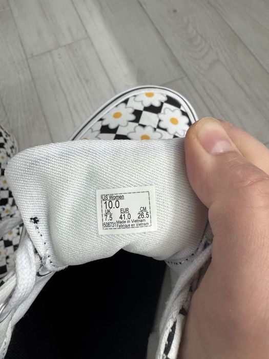 Кеды Vans 41 размер 26,5см
