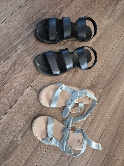 Sandały 35 36 2 pary