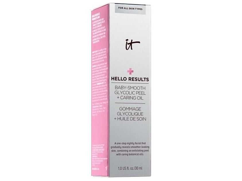 Olejek IT Cosmetics Hello Results Baby-Smooth Glycolic Peel+Caring Oil