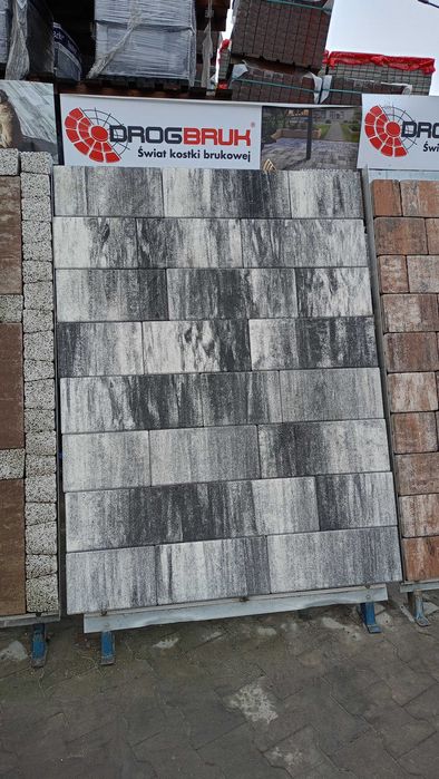 Płyta tarasowa betonowa Maxima popielata Libet - tanio - WYPRZEDAŻ