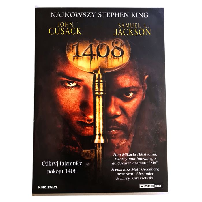 1408 Film VCD DVD Stephen King John Cusack Samuel L. Jackson.