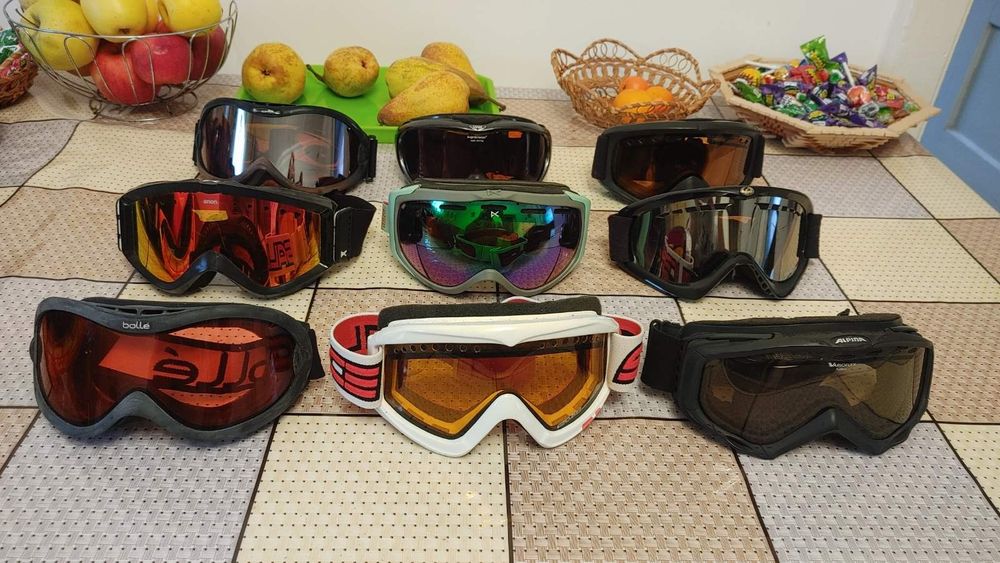 Окуляри лижні жіночі , чоловічі Uvex Salomon Giro Alpina Copozz Anon