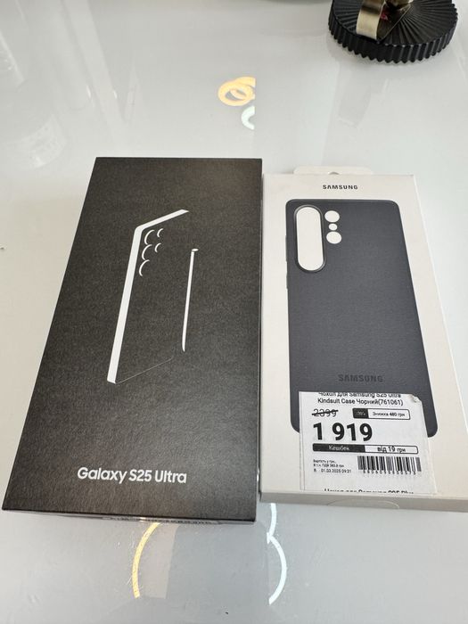 Samsung S25 Ultra Titanium Grey 256 gb Офіційний
