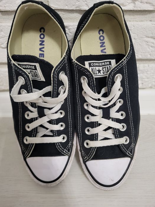 Czarne trampki converse all star 39