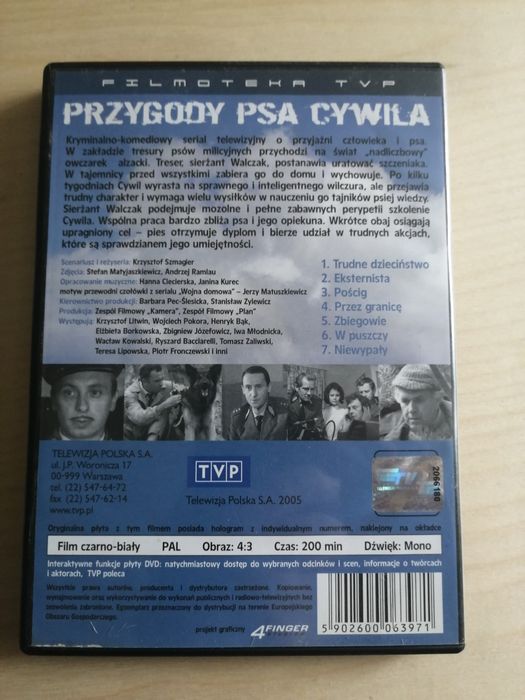 Dvd Przygody psa Cywila