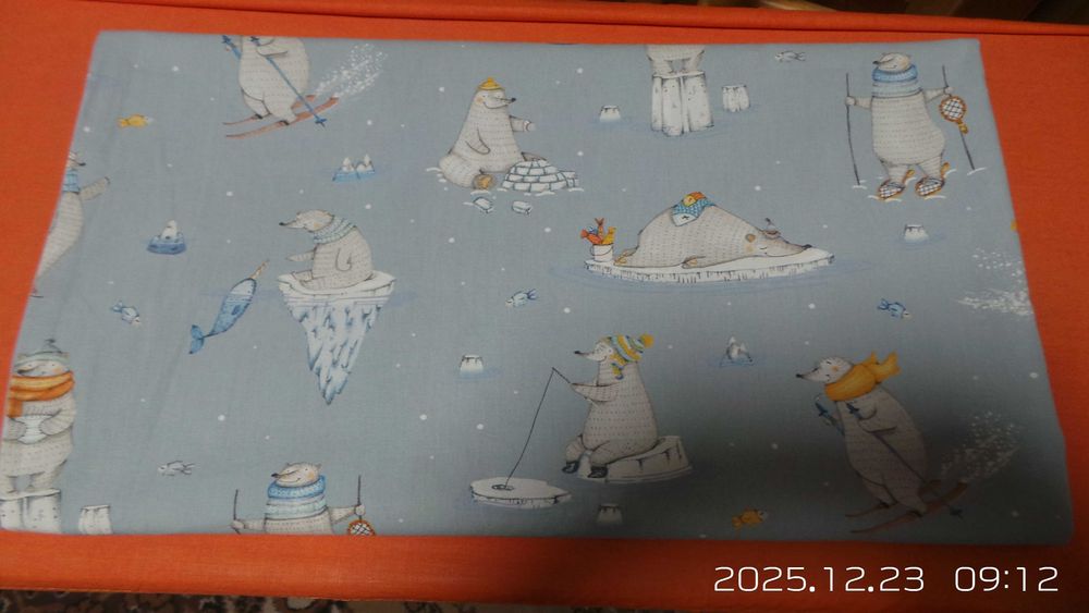 Детский х/б пододеяльник 110 х 96