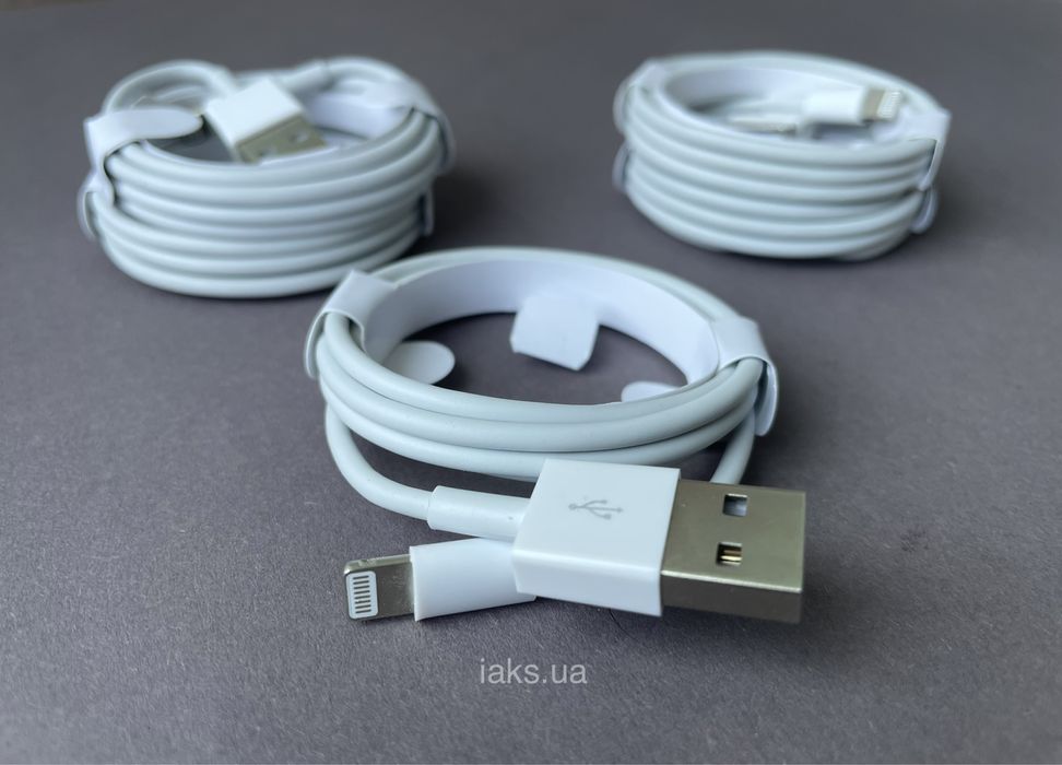 Зарядний кабель шнур usb lightning лайтнінг айфон iphone провод