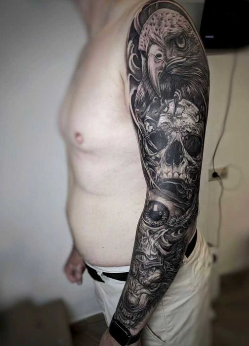 Професійний тату майстер Івано-Франківськ , художні і міні тату