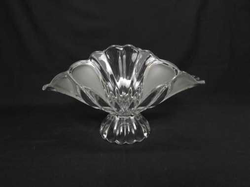 Elegante Centro  de mesa italiano Cristal,  Arte Deco, anos 50