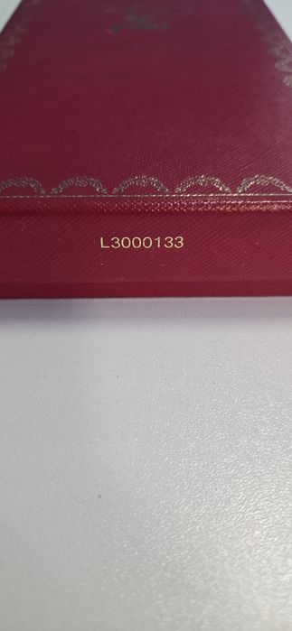 * Cartier * Pasha - skórzane etui / organizer / kalendarz - NOWE