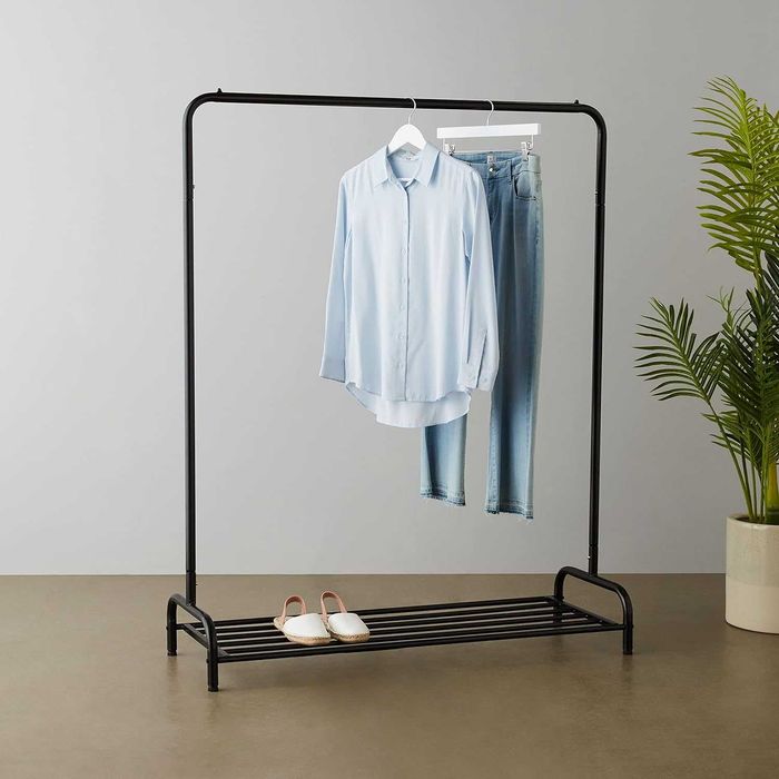 Cabide charriot c/ sapateira banco 144,5 x 116 x 40,5 NOVO ENVIO GRÁT