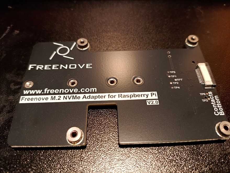 Freenove M.2 NVMe Adapter for Raspberry Pi 5