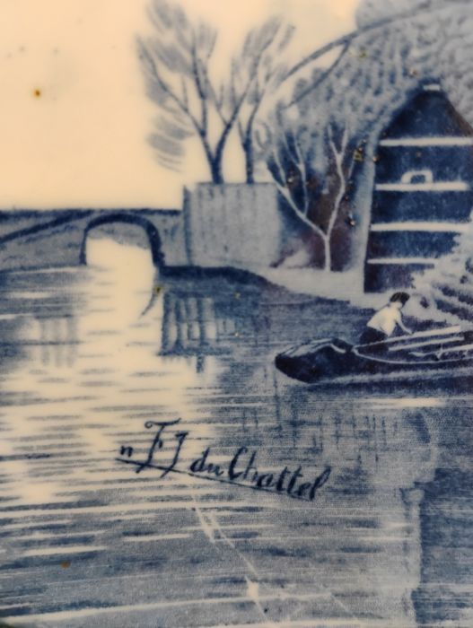 Prato decorativo Delft 508