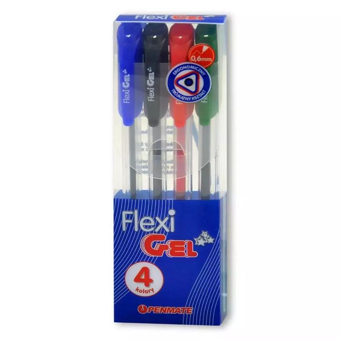 Długopis Żelowy Flexi Abra Gel 4 Kol Penmate. Nowy Produkt