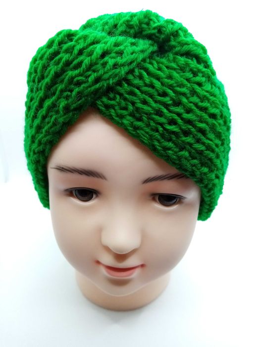 Opaska na głowę; turban, handmade; rękodzieło