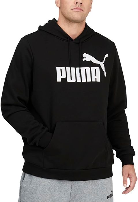 PUMA (XXL/2XL) Fleece Hoodie мужское худи черное оригинал кофта