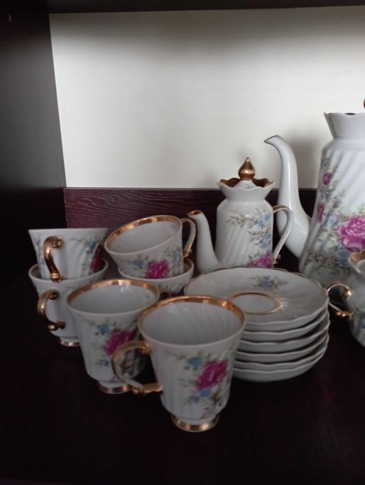 Порцеляновий кавовий сервіз СРСР,новий