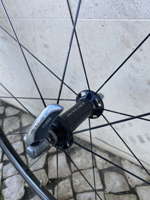 Rodas de estrada Shimano Dura-ace - Carbono, como novas