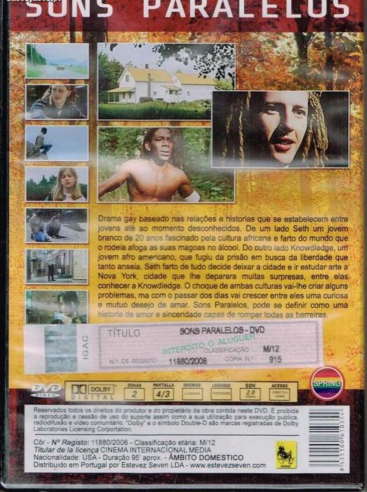 Filmes DVD: A melhor juventude e Sons paralelos PT