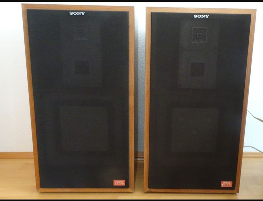 Głośniki retro vintage 1981 Sony APM-77