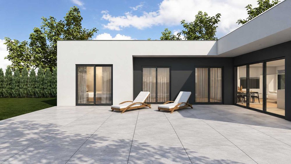 Coruche | Moradia Térrea | Nova | Para Entrega Imediata | 130 m² de construção | Terreno de 400 m²