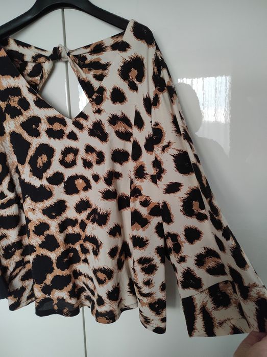 Bluzka damska Vero Moda w panterkę rozmiar 46.