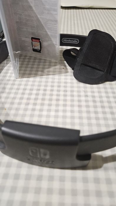 ring fit adventure nintendo switch - com caixa