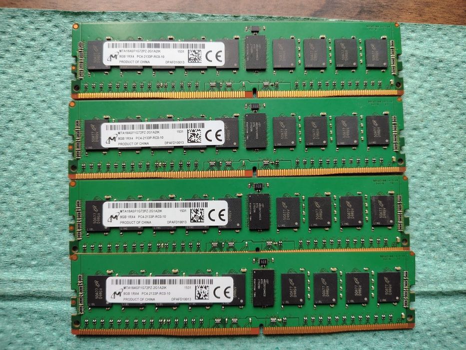 Серверна DDR4 DDR3 32GB 16Gb 8Gb 4Gb ECC reg 3200 2933 2666 2400 2133 12800