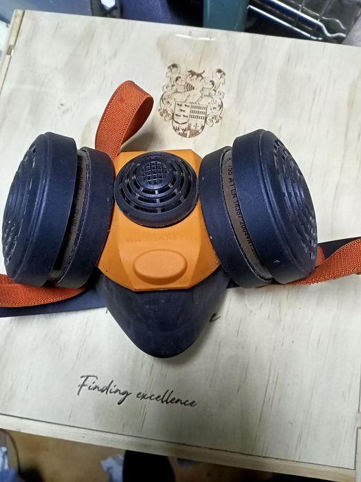 Mascara gases maçarico profissional