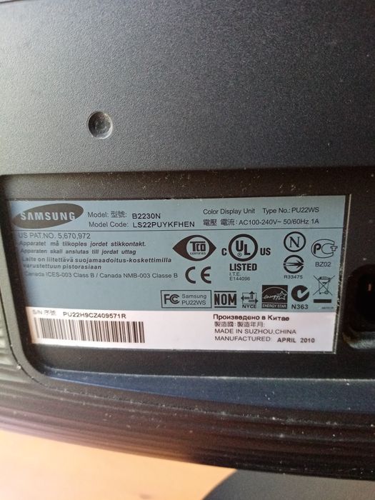 Monitor PC Samsung