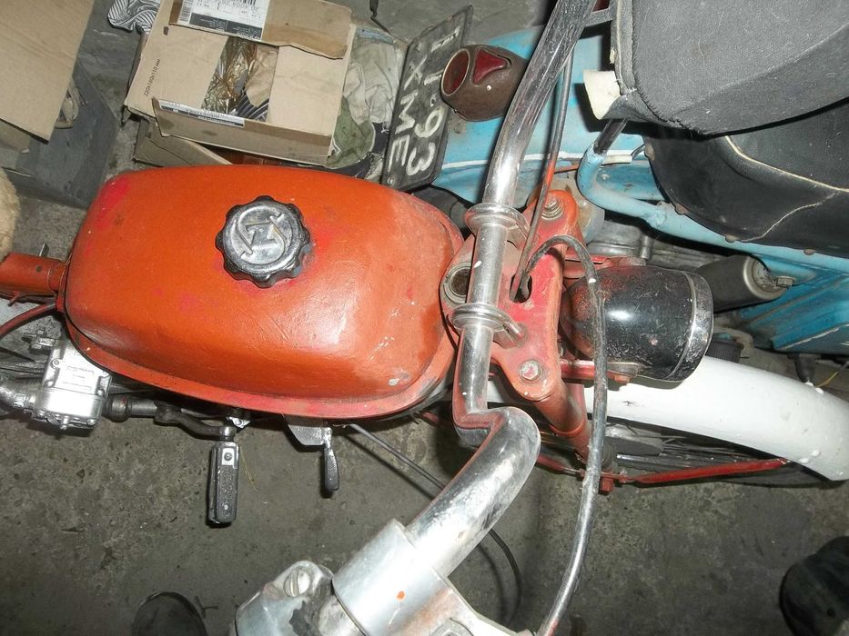 Мопед газовик Рига13 на ходу