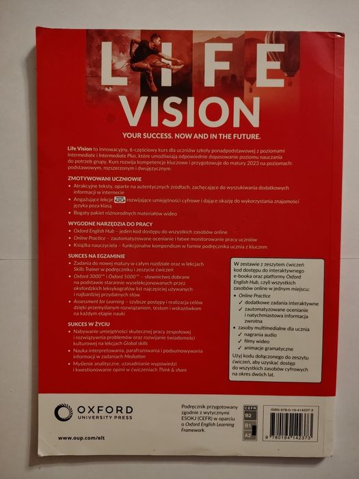 LIFE VISION Workbook Pre-Intermediate