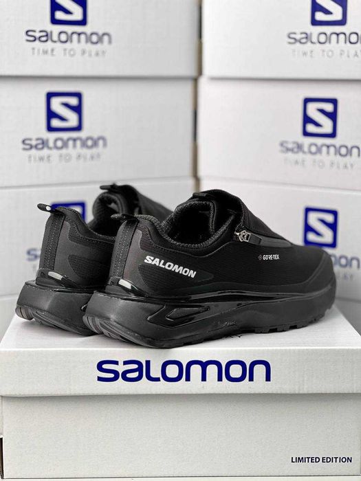 ТОП! Salomon Odyssey Advanced (Gore-Tex) Black/White 40 41 42 43 44 45