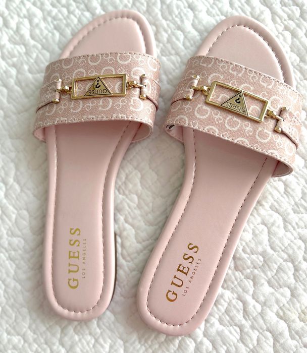 Guess klapki roz 38