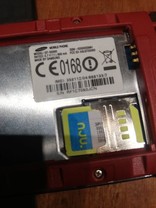 Samsung GT S 3350 NOWY bateria