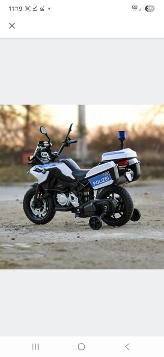 Motor Policyjny BMW F 850 GS-P 2x35W 12V7Ah BIAŁY