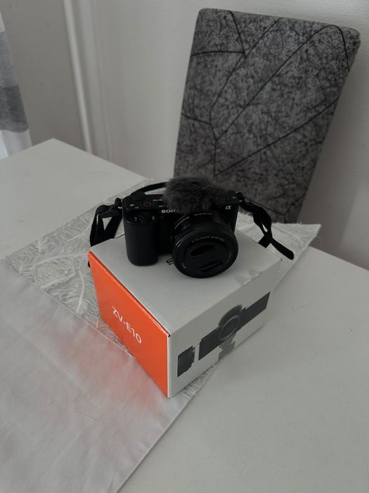 Sony ZV-E10 + Kit completo de gravação