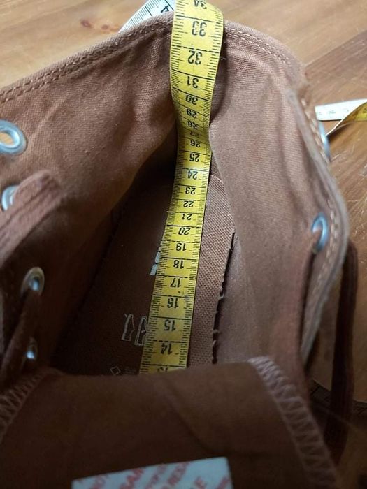 Converse skórzane 37 brązowe karmelowe