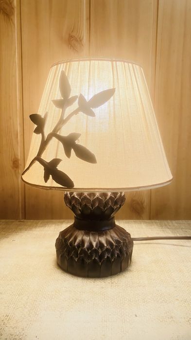 Lampka nocna - rękodzieło