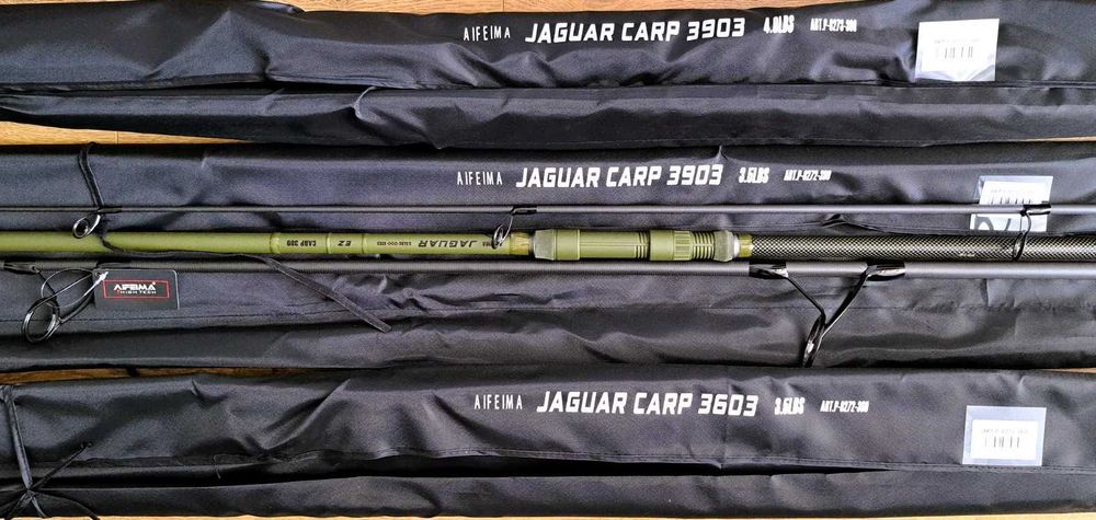 Карповое удилище AIFEIMA Jaguar Carp 3,6м; 3,9м; 3,5lb; 4lb