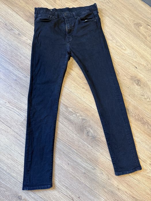 Levis 510 34/34 джинси чоловічі чорні мокрий асфальт