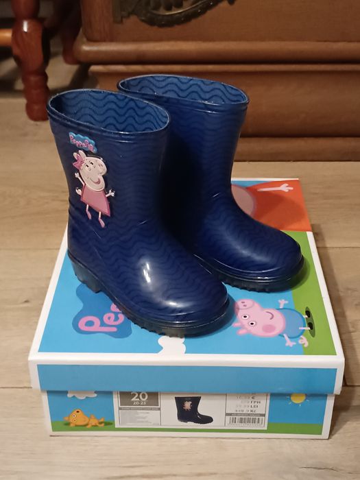 Kalosze Świnka Peppa r.20 niebieskie dziewczynka