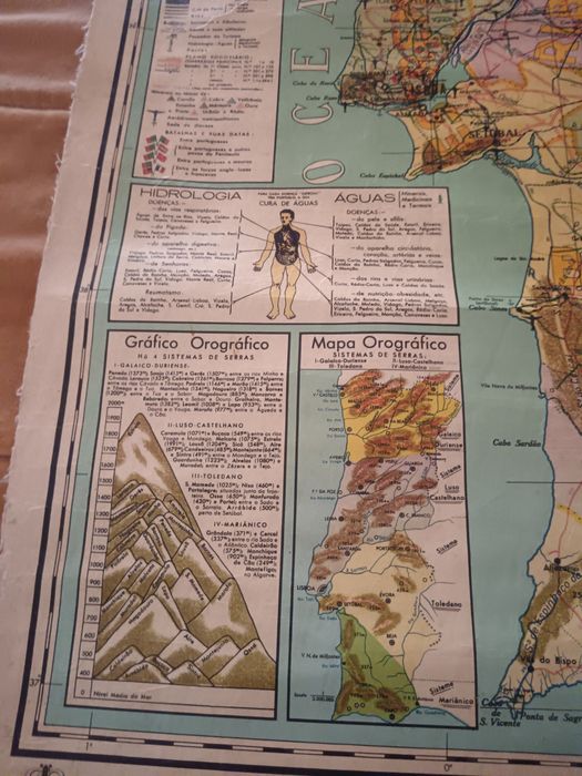Mapa escolar Portugal
