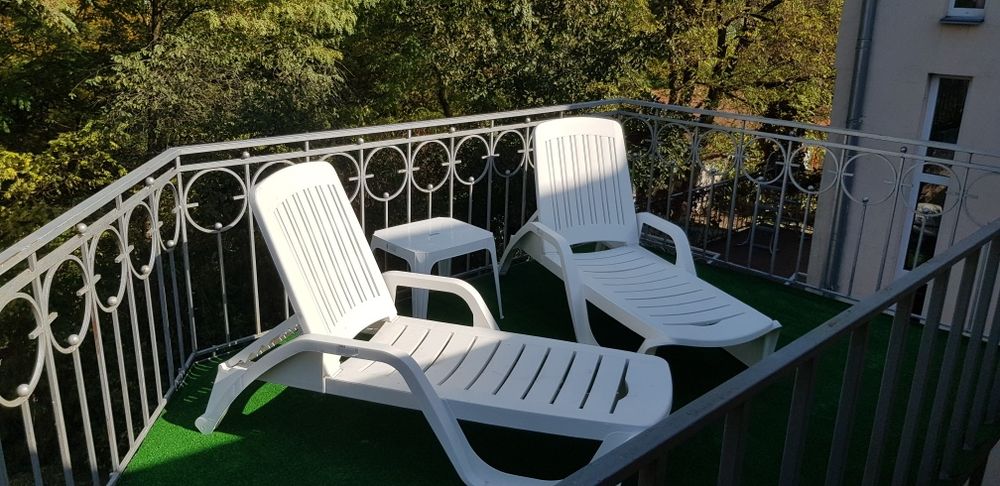 Двокімнатна квартира-лофт в центрі міста з видом на гай